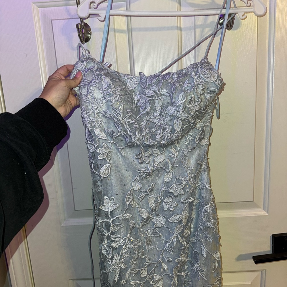 Elegant Floral Lace Dress